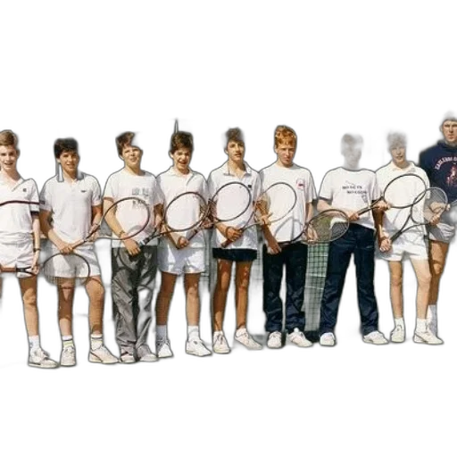 staff, concept art, 3d render, pixel art, group, young, men, pose transparent PNG cut-out