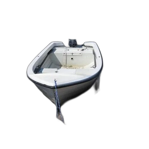 furniture, car, 3d render, small, white, boat, tied, rocky transparent PNG cut-out
