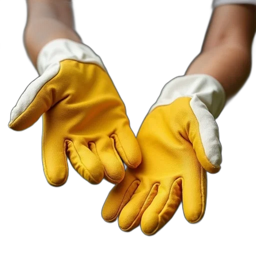 staff, 3d render, photorealistic, pair, garden, gloves, safety, fingertipss transparent PNG cut-out