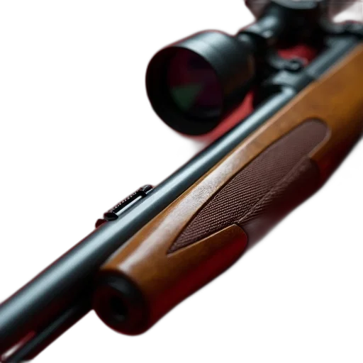 weapon, staff, sword, 3d render, photorealistic, close-up, rifle, wooden transparent PNG cut-out