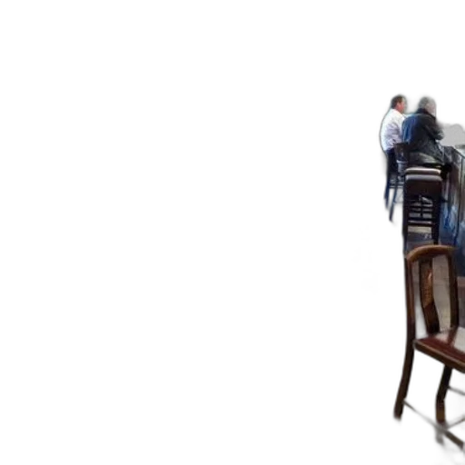 furniture, jacket, staff, shoes, 3d render, concept art, photorealistic, oil painting transparent PNG cut-out