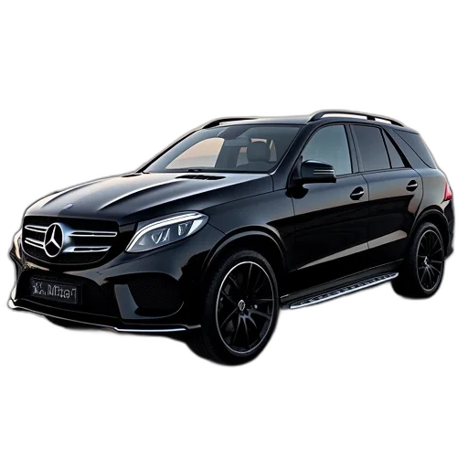 car, 3d render, photorealistic, mercedes transparent PNG cut-out