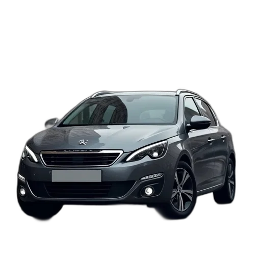 car, 3d render, photorealistic, grey transparent PNG cut-out