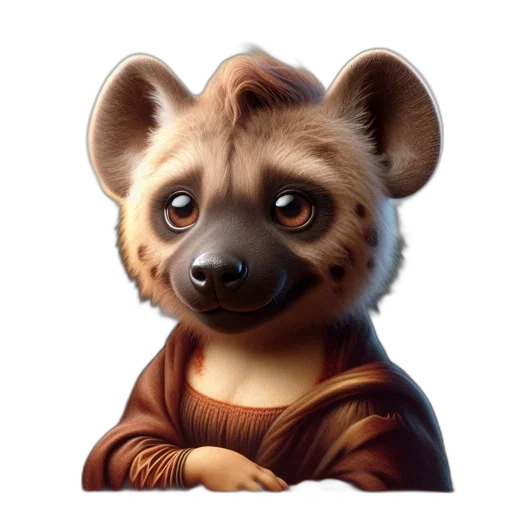 animal, staff, face, creature, concept art, photorealistic, fantasy art, 3d render transparent PNG cut-out