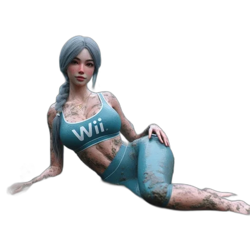 dress, weapon, creature, staff, concept art, 3d render, fantasy art, cyberpunk transparent PNG cut-out