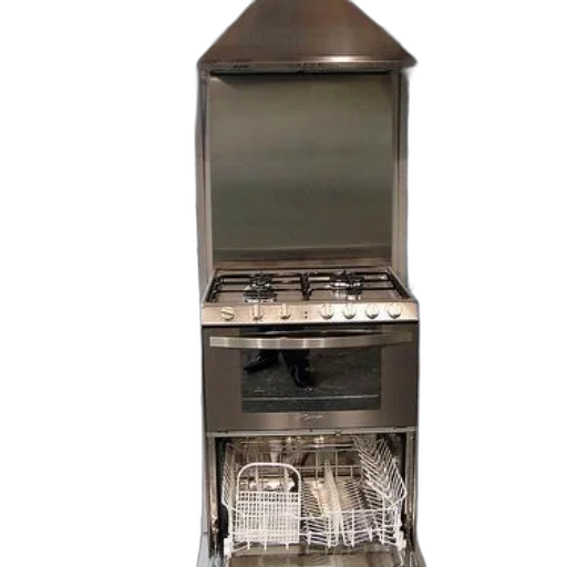 furniture, food, robot, staff, stainless, steel, kitchen, appliance transparent PNG cut-out