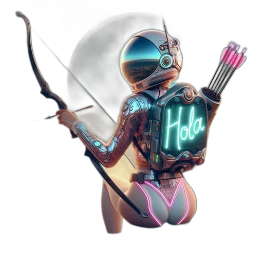 robot, staff, weapon, sword, concept art, cyberpunk, fantasy art, pixel art transparent PNG cut-out