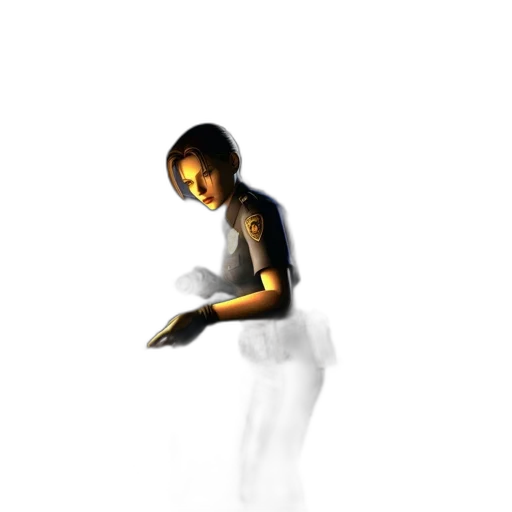 staff, robot, mask, dress, concept art, 3d render, pixel art, photorealistic transparent PNG cut-out