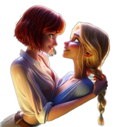 fantasy art, concept art, comic book art, photorealistic, neon lights, fire, sunset, snow transparent PNG cut-out