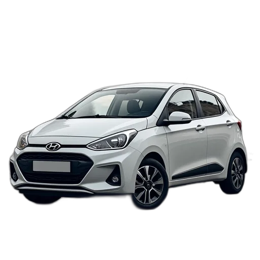 car, hyundai, grand, i10, model transparent PNG cut-out
