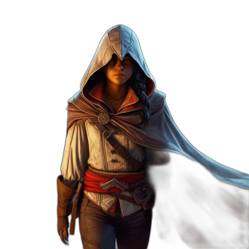 mask, staff, sword, face, concept art, fantasy art, photorealistic, 3d render transparent PNG cut-out
