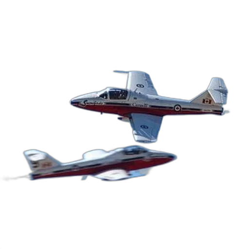 3d render, concept art, photorealistic, two, airplanes, flying, sky, one transparent PNG cut-out
