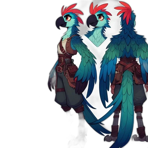 dragon, creature, concept art, fantasy art, pixel art, watercolor, blue, dark transparent PNG cut-out