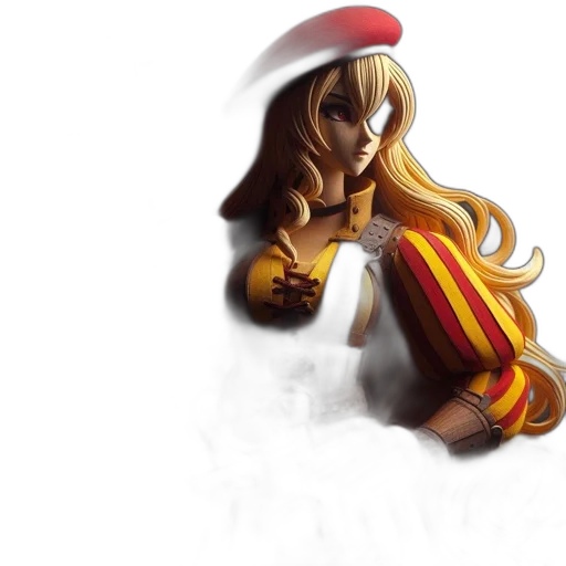 fantasy art, concept art, pixel art, 3d render transparent PNG cut-out
