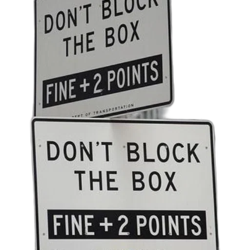 two, signs, black, white, message, don, block, box transparent PNG cut-out