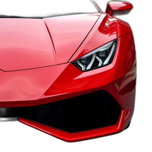 car, face, weapon, mask, photorealistic, 3d render, concept art, red transparent PNG cut-out