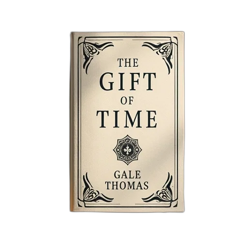 cover, book, gift, time, gale, thomas, featuring, stylized transparent PNG cut-out