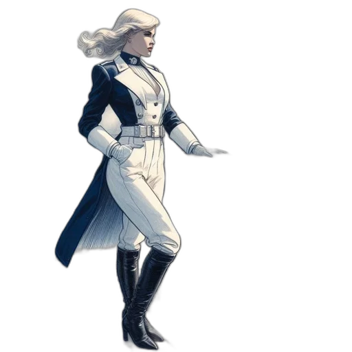 staff, dress, jacket, robot, concept art, comic book art, fantasy art, pixel art transparent PNG cut-out