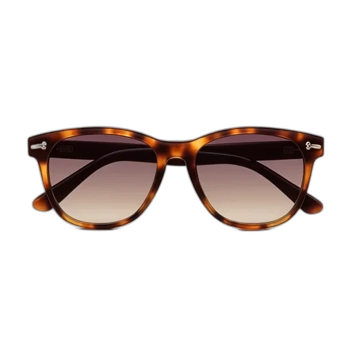 pair, sunglasses, tortoiseshell, pattern, frame, lenses, have, classic transparent PNG cut-out