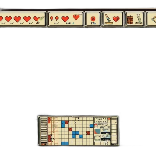 pixel art, pixel, art, fantasy-themed, board, game, features, verdant transparent PNG cut-out