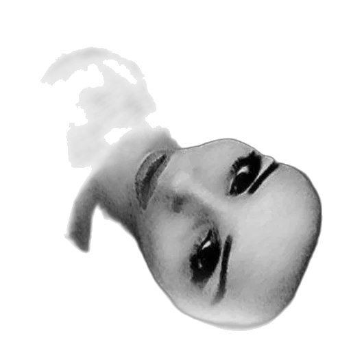 face, mask, creature, robot, photorealistic, 3d render, concept art, cartoon transparent PNG cut-out