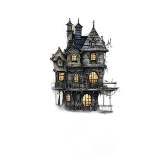 building, furniture, dress, jewelry, concept art, pixel art, 3d render, fantasy art transparent PNG cut-out