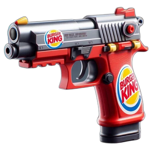 weapon, food, robot, staff, photorealistic, 3d render, unconventional, firearm transparent PNG cut-out