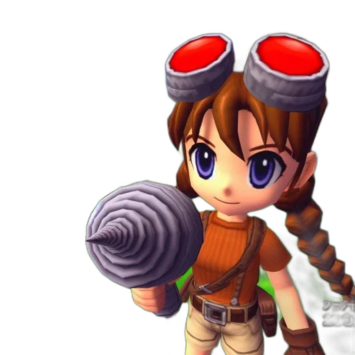 staff, weapon, 3d render, pixel art, concept art, fantasy art, video, game transparent PNG cut-out