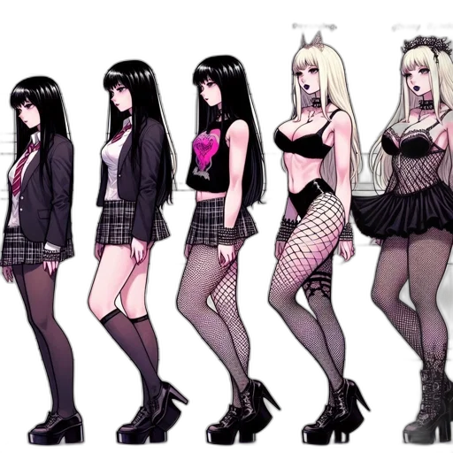 concept art, anime, pixel art, cartoon, dark, monochrome, neon, pastel transparent PNG cut-out