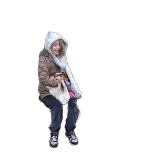 jacket, hat, creature, umbrella, concept art, 3d render, photorealistic, person transparent PNG cut-out