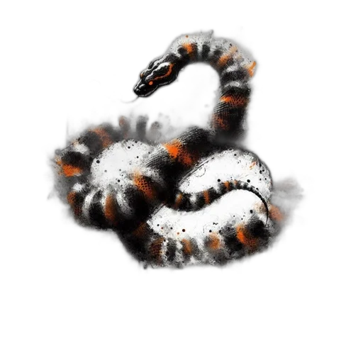 creature, animal, dragon, hair, watercolor, concept art, photorealistic, fantasy art transparent PNG cut-out