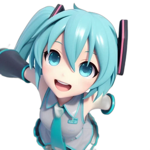 robot, staff, face, weapon, 3d render, anime, cartoon, concept art transparent PNG cut-out