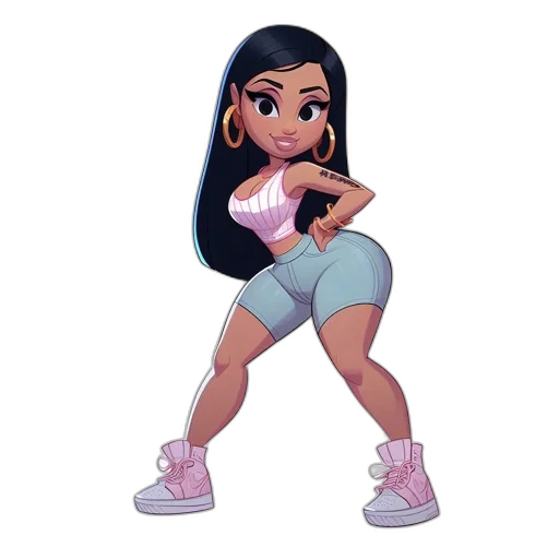 dress, cartoon, concept art, pixel art, anime, pastel, neon, animated transparent PNG cut-out