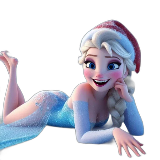 dress, 3d render, concept art, cartoon, photorealistic, snow, underwater, animated transparent PNG cut-out