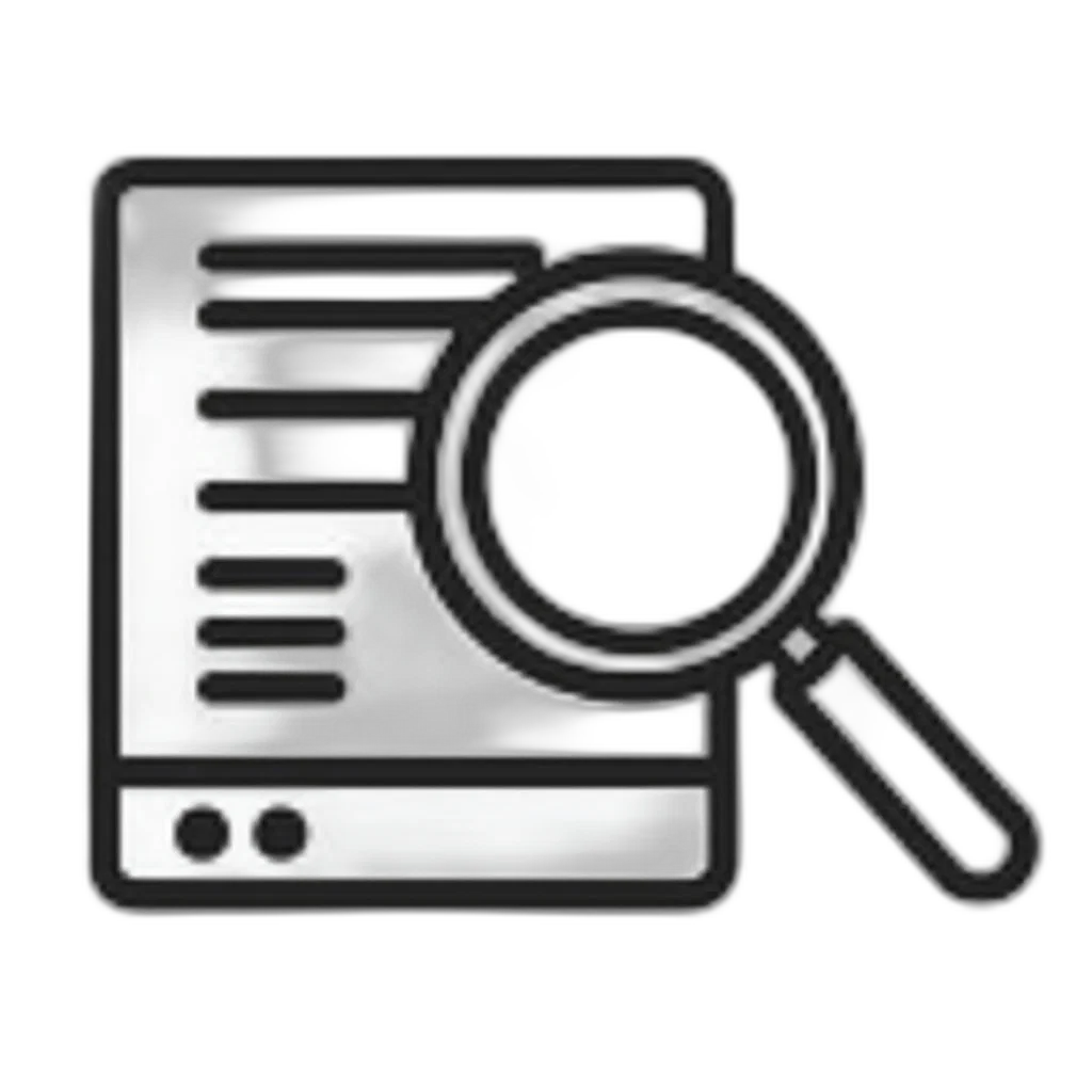 staff, weapon, jewelry, robot, 3d render, monochrome, stylized, black transparent PNG cut-out