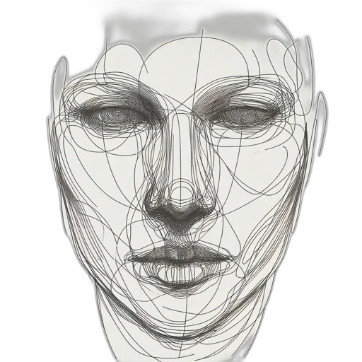 mask, face, robot, crown, photorealistic, 3d render, concept art, cartoon transparent PNG cut-out