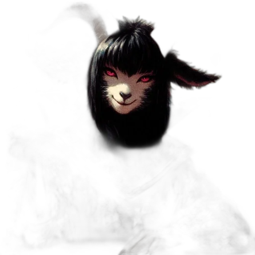 mask, animal, creature, face, fantasy art, concept art, photorealistic, pixel art transparent PNG cut-out