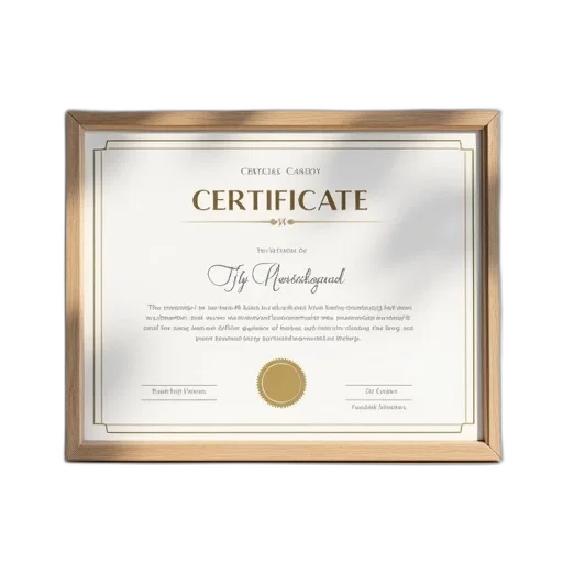 jewelry, certificate, card, mock, company, branding transparent PNG cut-out