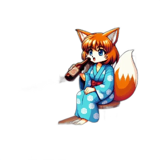 staff, weapon, sword, pixel art, anime, concept art, fantasy art, blue transparent PNG cut-out