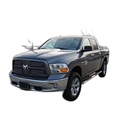 car, gray, pickup, truck, parked, lot, cracked, asphalt transparent PNG cut-out