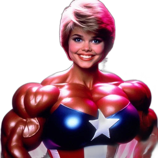 weapon, comic book art, cartoon, concept art, photorealistic, powerful, woman, resembling transparent PNG cut-out