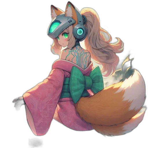 staff, creature, jacket, mask, concept art, fantasy art, pixel art, watercolor transparent PNG cut-out