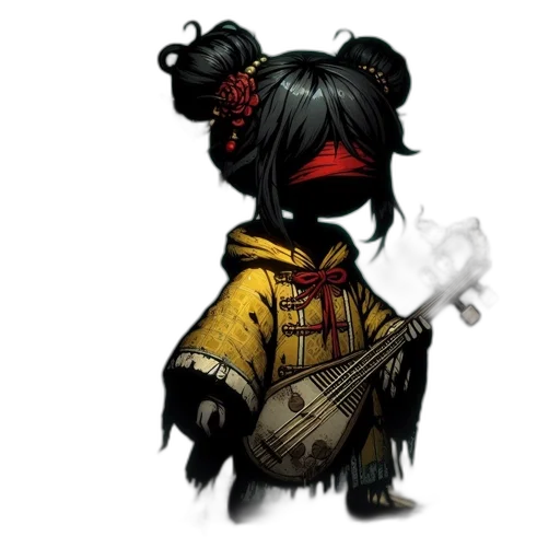 mask, staff, weapon, face, concept art, fantasy art, pixel art, cyberpunk transparent PNG cut-out