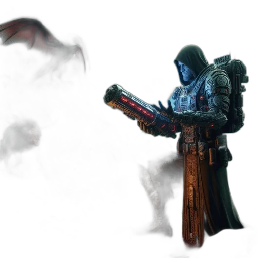 weapon, staff, dragon, creature, concept art, fantasy art, pixel art, 3d render transparent PNG cut-out