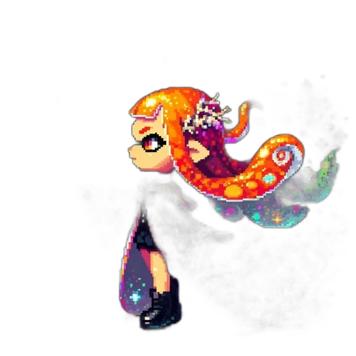 dress, weapon, animal, staff, concept art, pixel art, watercolor, 3d render transparent PNG cut-out