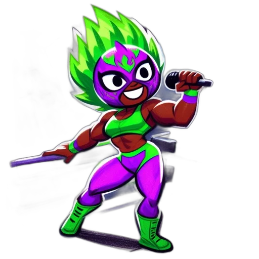 staff, weapon, concept art, pixel art, fantasy art, 3d render, green, animated transparent PNG cut-out