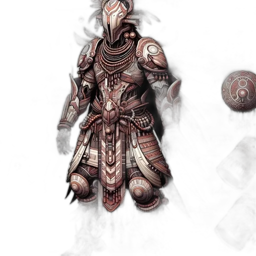 mask, staff, creature, dragon, concept art, fantasy art, 3d render, comic book art transparent PNG cut-out