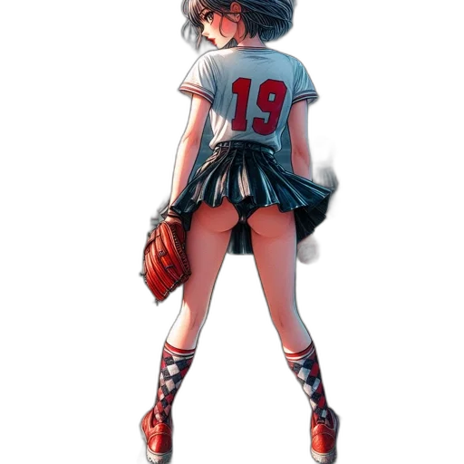 dress, weapon, robot, staff, concept art, anime, watercolor, fantasy art transparent PNG cut-out
