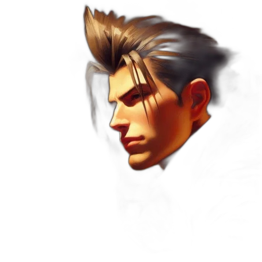 face, photorealistic, pixel art, concept art, 3d render, earth tones, golden, individual transparent PNG cut-out