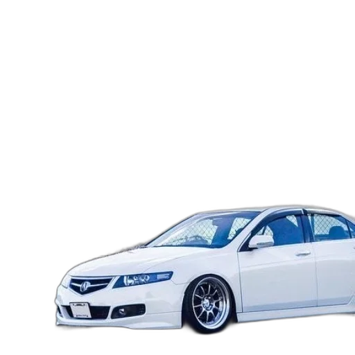 car, 3d render, photorealistic, concept art, anime, sleek, white, sedan transparent PNG cut-out